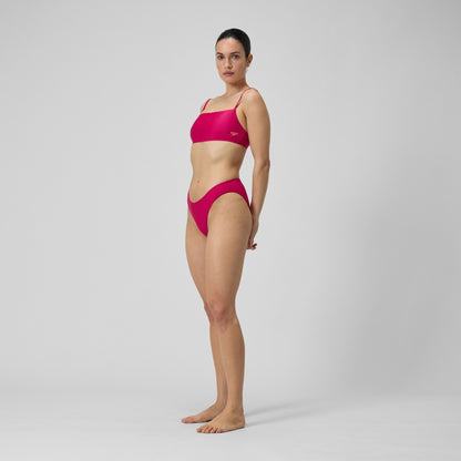 Speedo Solid Adjustable Thinstrap Bikini Purple
