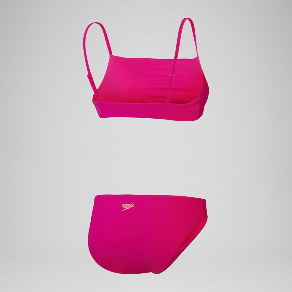 Speedo Solid Adjustable Thinstrap Bikini Purple