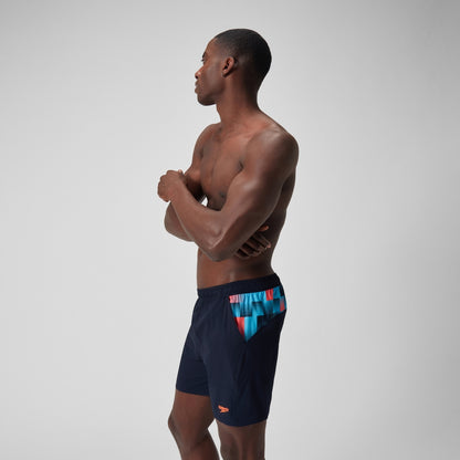 Speedo Xpress Lite Panel 16" Swim Shorts Navy/Blue