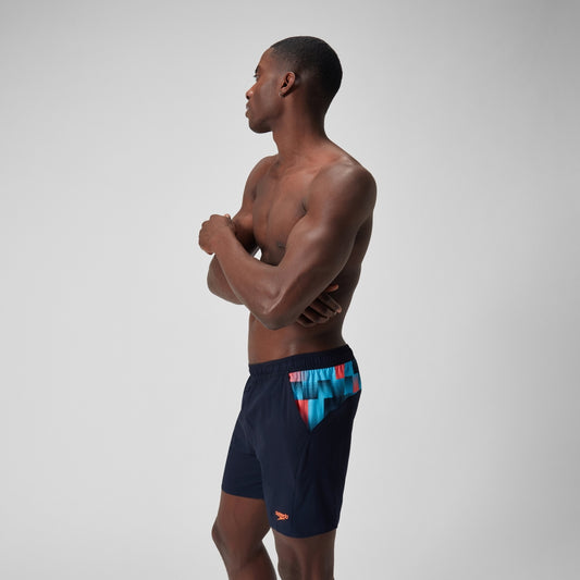 Speedo Xpress Lite Panel 16" Swim Shorts Navy/Blue