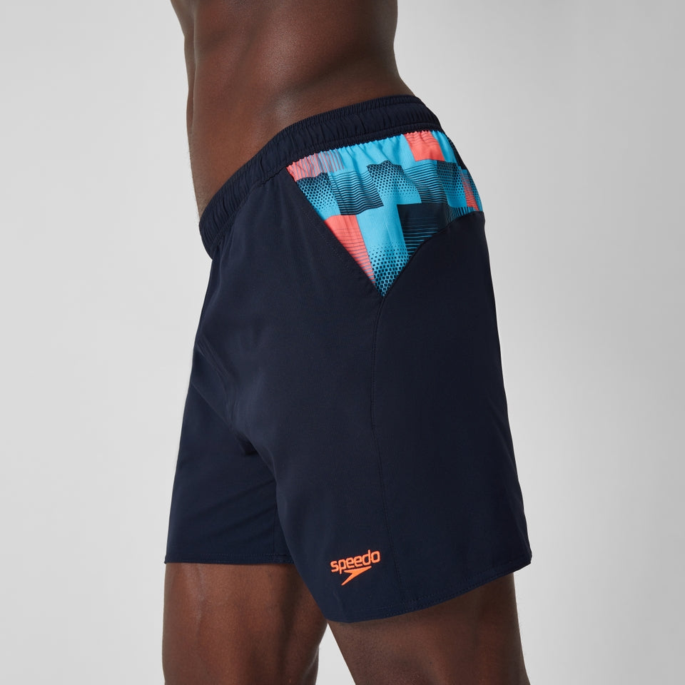Speedo Xpress Lite Panel 16" Swim Shorts Navy/Blue