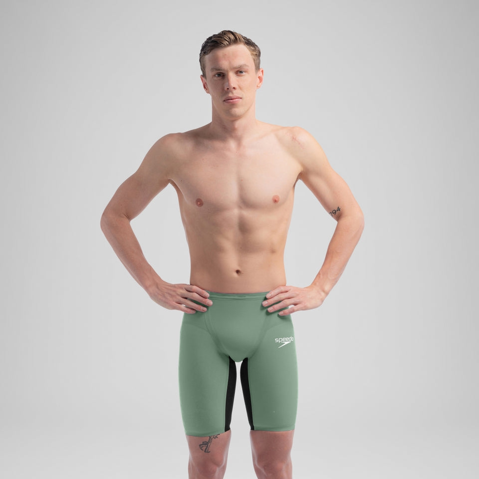 Speedo Fastskin LZR Pure Valor 2.0 High Waist Jammer Green/Black