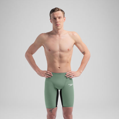 Speedo Fastskin LZR Pure Valor 2.0 High Waist Jammer Green/Black