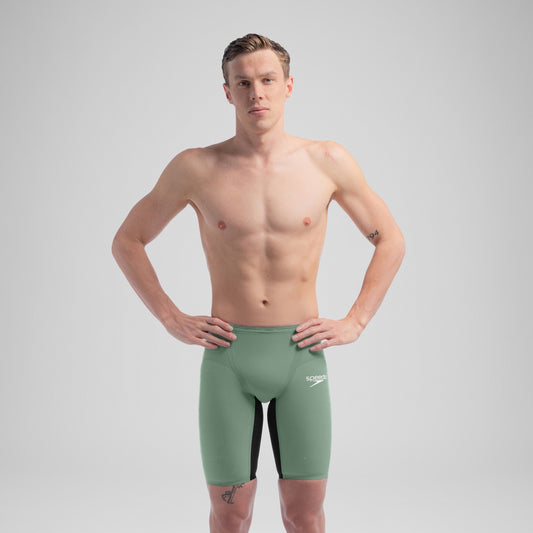 Speedo Fastskin LZR Pure Valor 2.0 High Waist Jammer Green/Black