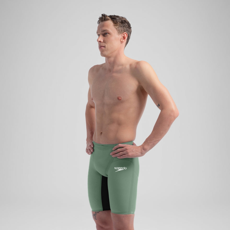 Speedo Fastskin LZR Pure Valor 2.0 High Waist Jammer Green/Black