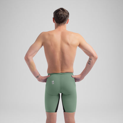 Speedo Fastskin LZR Pure Valor 2.0 High Waist Jammer Green/Black
