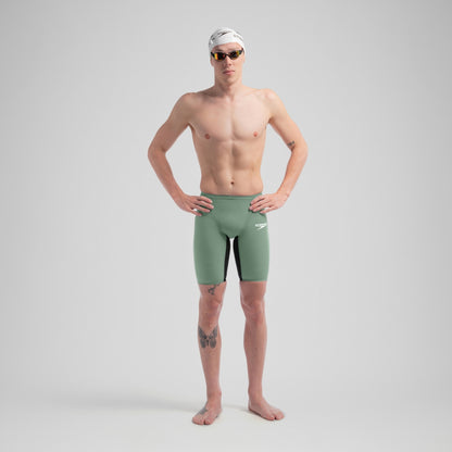 Speedo Fastskin LZR Pure Valor 2.0 High Waist Jammer Green/Black