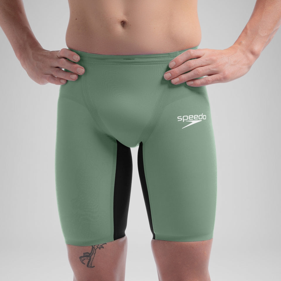 Speedo Fastskin LZR Pure Valor 2.0 High Waist Jammer Green/Black