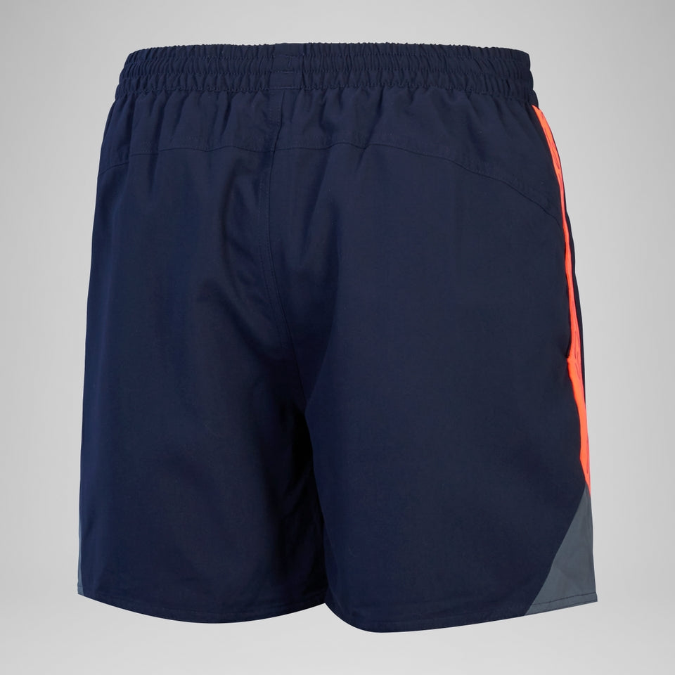 Speedo HyperBoom Splice 16" Swim Shorts Navy/Red