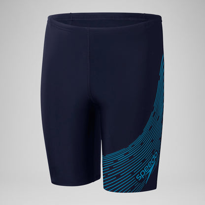 Speedo Boys' Medley Logo Jammer Navy/Blue