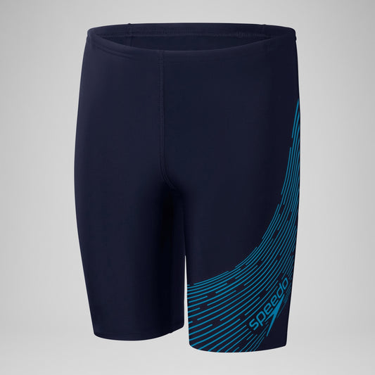 Speedo Boys' Medley Logo Jammer Navy/Blue