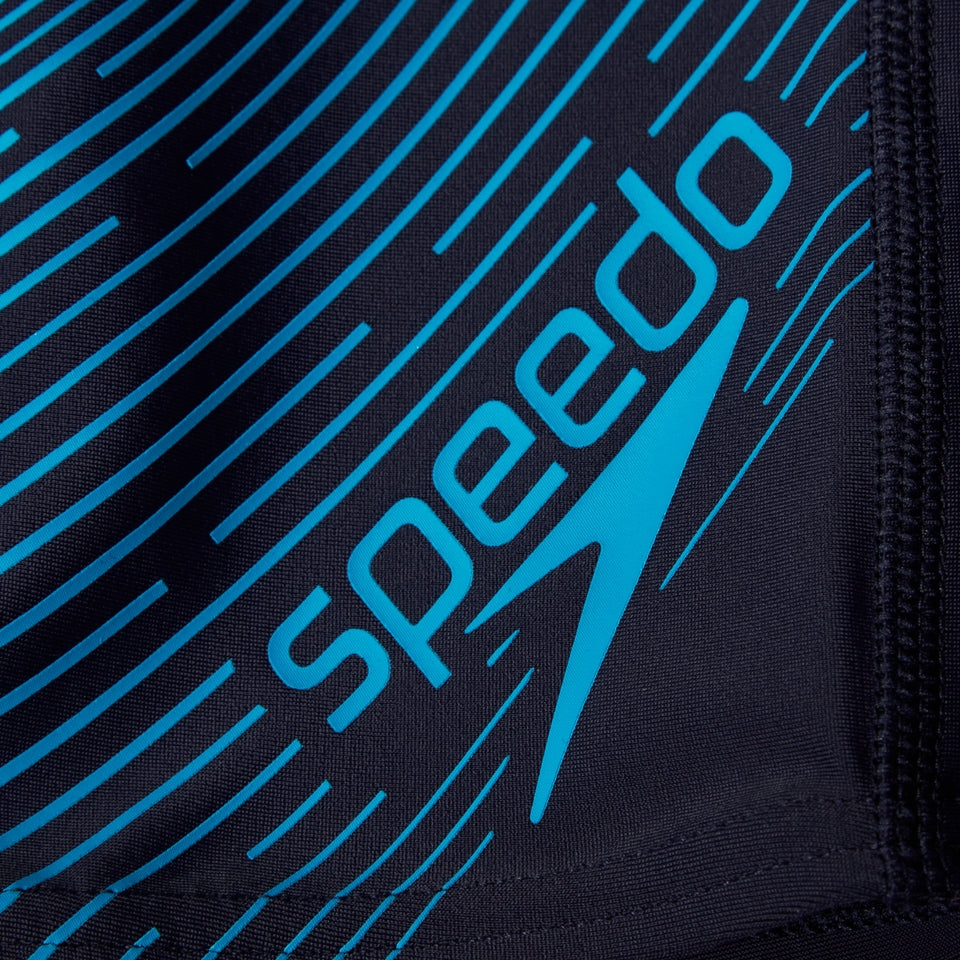 Speedo Boys' Medley Logo Jammer Navy/Blue