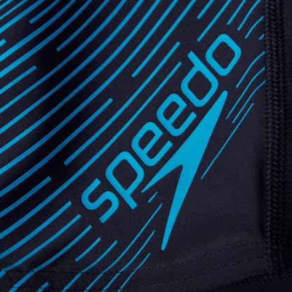 Speedo Boys' Medley Logo Jammer Navy/Blue