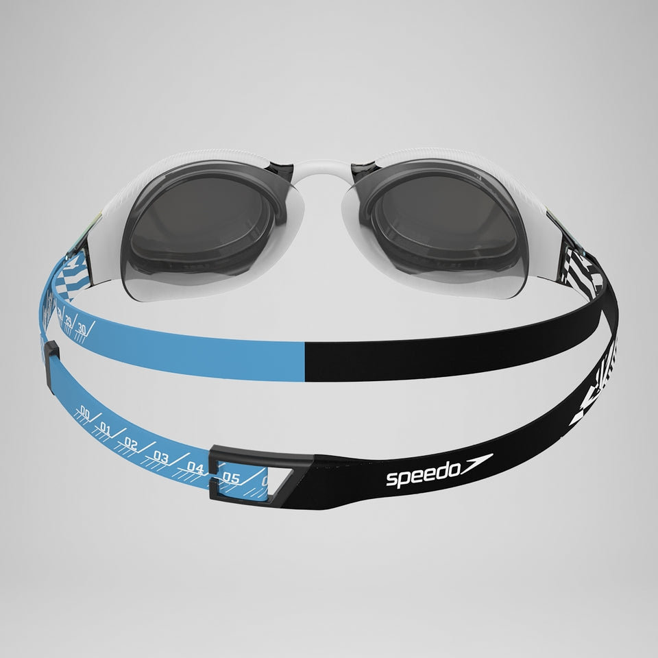 Speedo Fastskin Hyper Elite Mirror Goggles Blue/Black