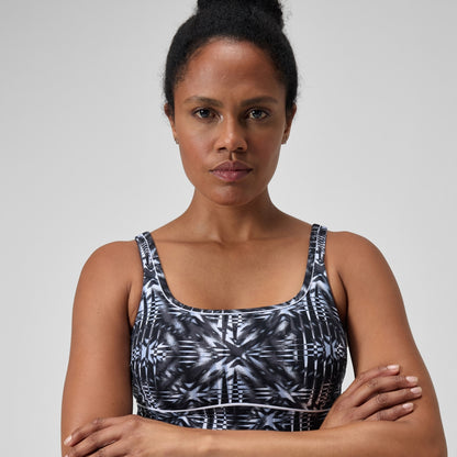 Speedo Shaping Contour Eclipse Swimsuit Black/Grey