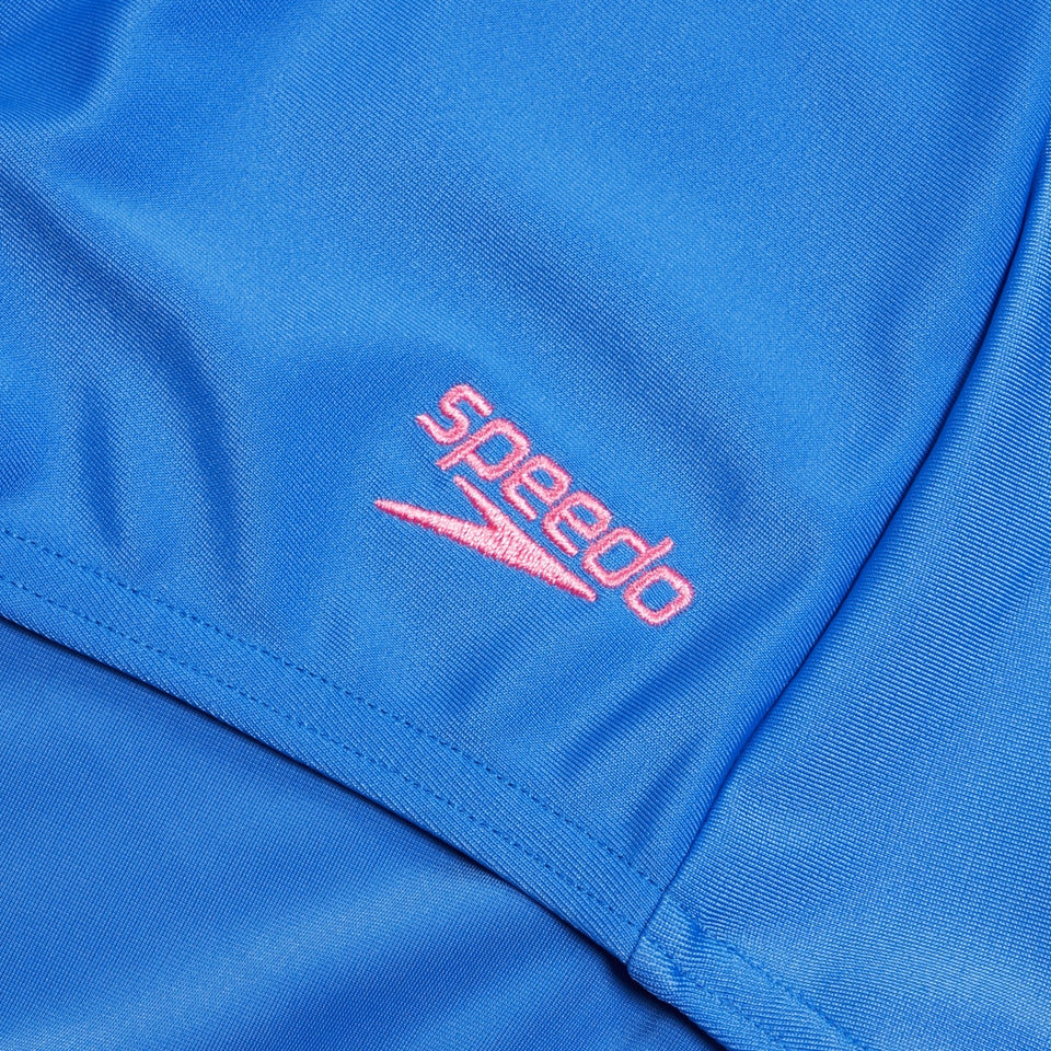 Speedo Long Sleeve Extra Low Leg Swimsuit Navy/Blue