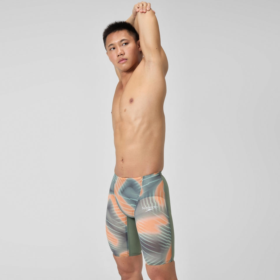 Speedo Fastskin LZR Pure Valor 2.0 High Waist Jammer Green/Orange