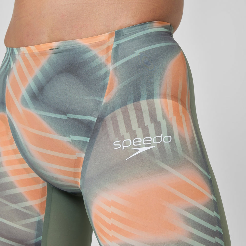 Speedo Fastskin LZR Pure Valor 2.0 High Waist Jammer Green/Orange