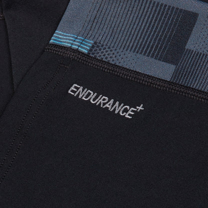 Speedo Endurance+ Splice Rash Top Black/Grey