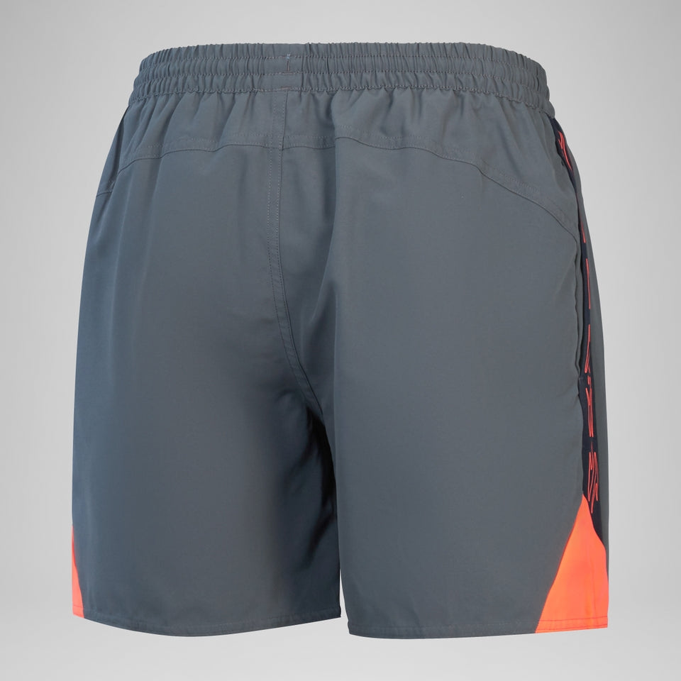 Speedo HyperBoom Splice 16" Swim Shorts Grey/Red