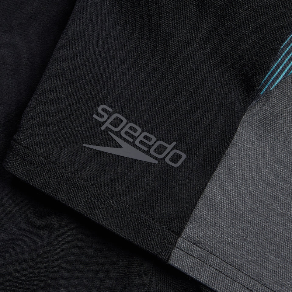 Speedo Endurance+ Max Splice Mid Jammer Black/Grey