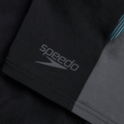 Speedo Endurance+ Max Splice Mid Jammer Black/Grey