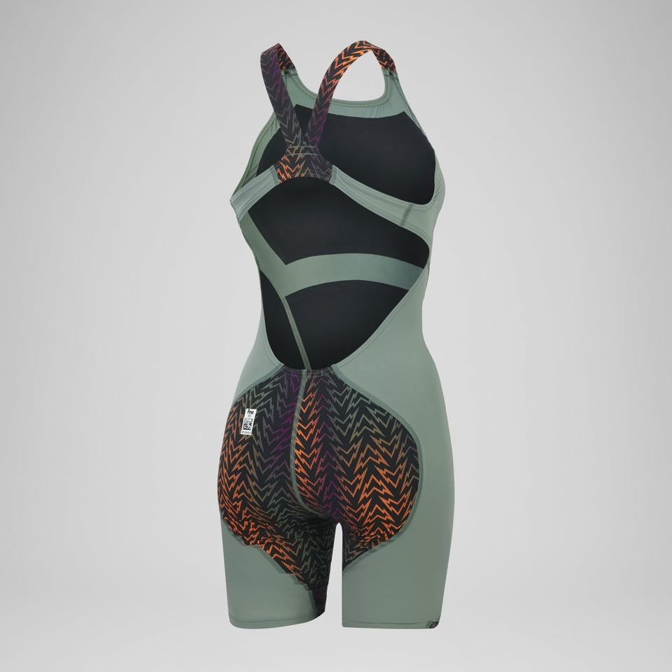 Speedo Fastskin LZR Ignite Kneeskin Green/Black