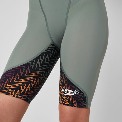 Speedo Fastskin LZR Ignite Kneeskin Green/Black