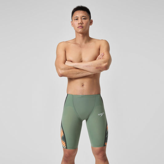 Speedo Fastskin LZR Pure Intent 2.0 High Waist Jammer Green/Orange