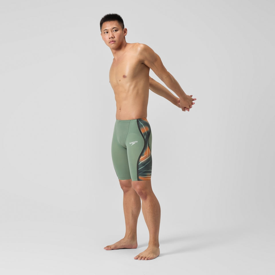 Speedo Fastskin LZR Pure Intent 2.0 High Waist Jammer Green/Orange