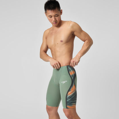 Speedo Fastskin LZR Pure Intent 2.0 High Waist Jammer Green/Orange