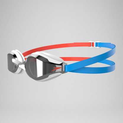 Speedo Fastskin Speedsocket 2 Mirror Goggles Red/Blue