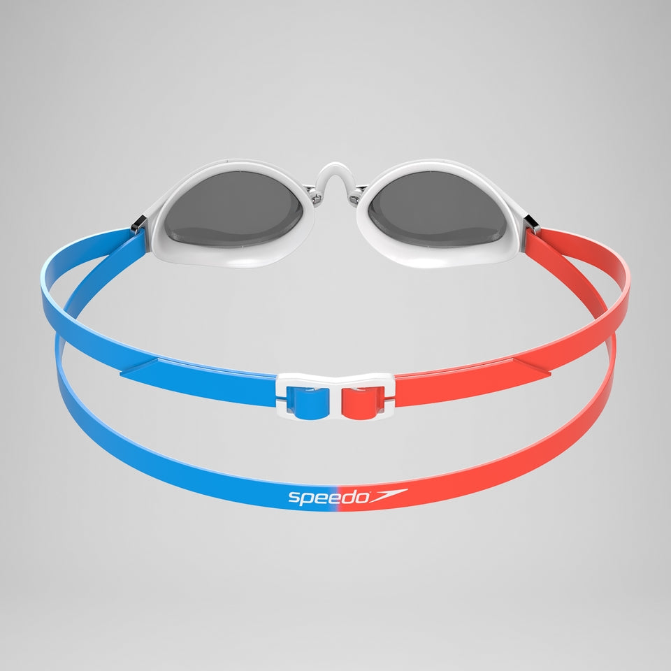 Speedo Fastskin Speedsocket 2 Mirror Goggles Red/Blue