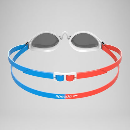 Speedo Fastskin Speedsocket 2 Mirror Goggles Red/Blue