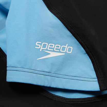 Speedo Girls' Fastskin LZR Ignite Kneeskin Black/Blue
