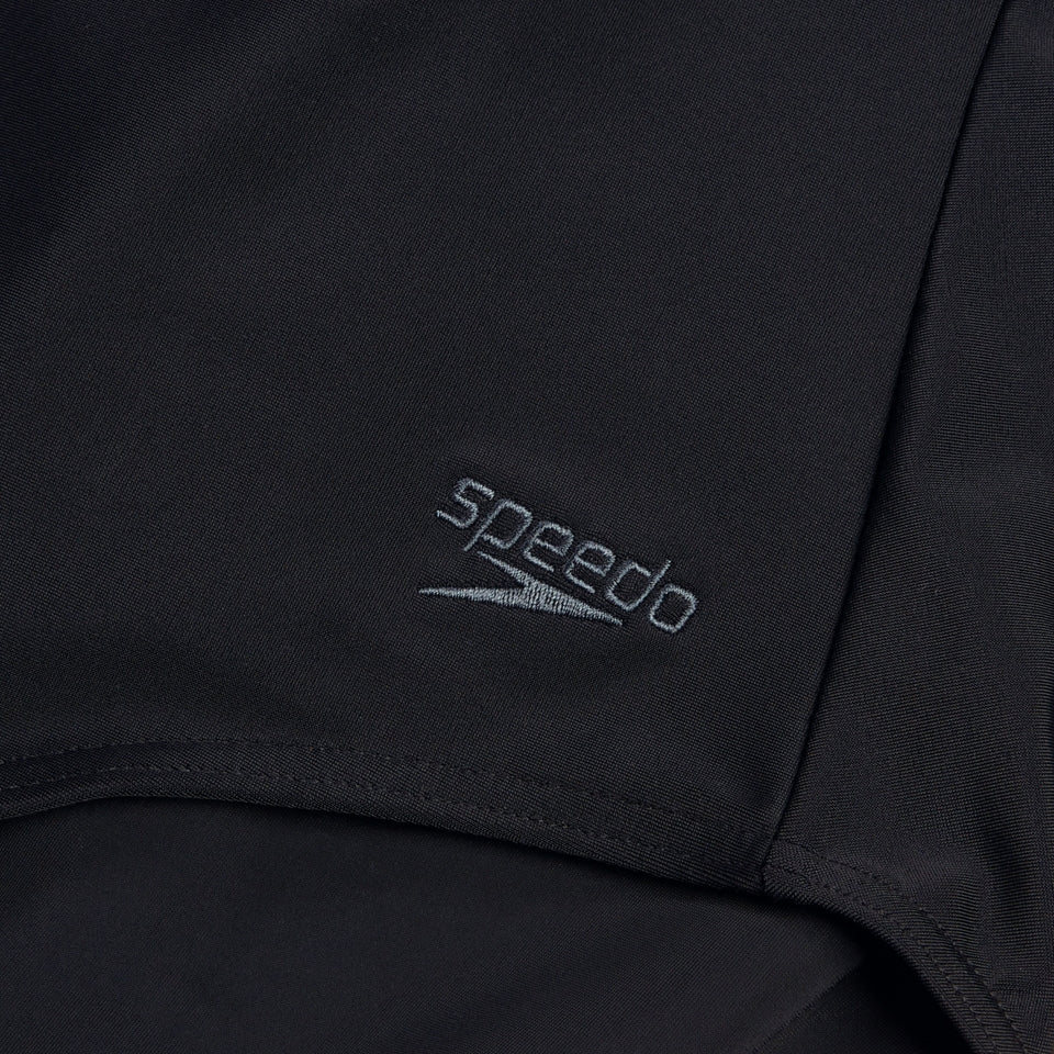 Speedo Shaping Cross Knot Swimsuit Black
