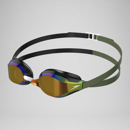 Speedo Fastskin Speedsocket 2 Mirror Goggles Black/Green