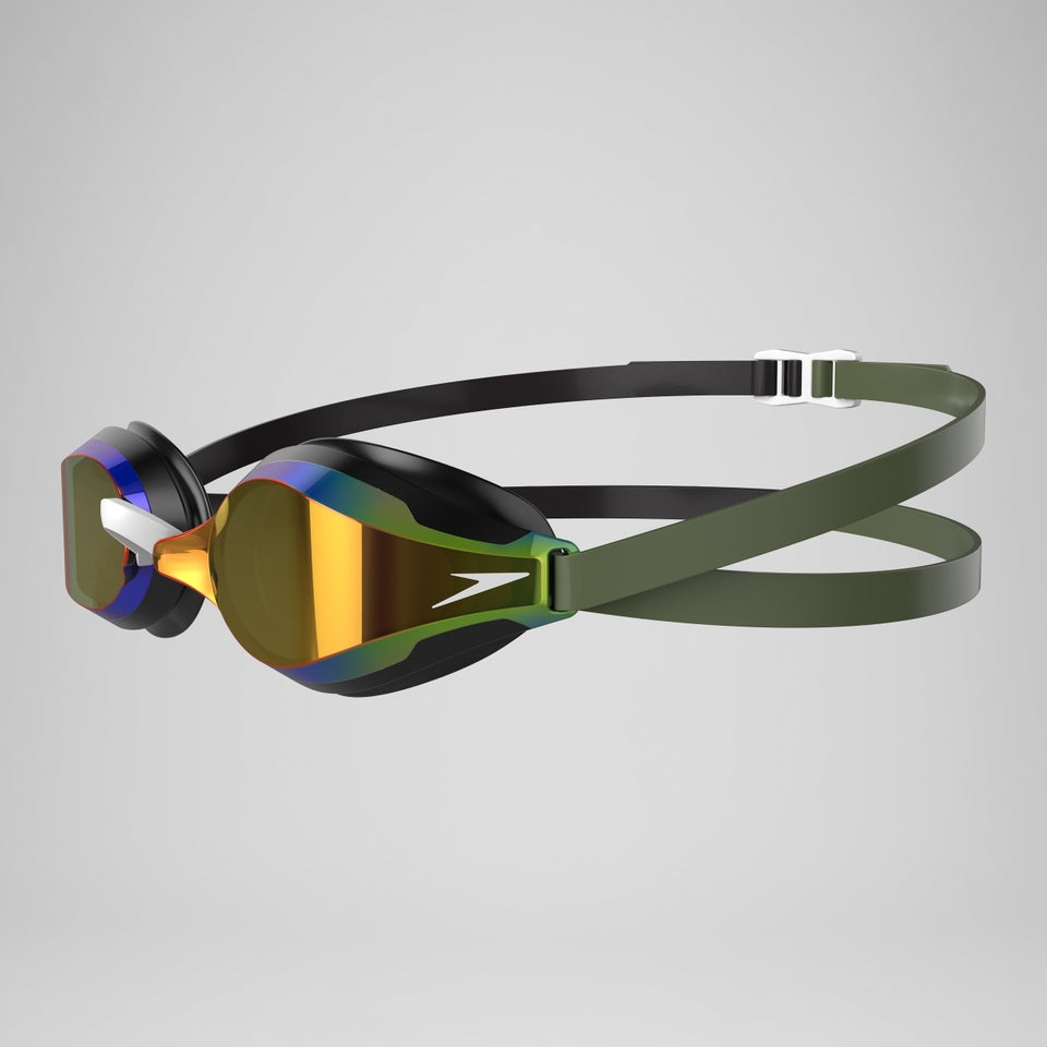 Speedo Fastskin Speedsocket 2 Mirror Goggles Black/Green