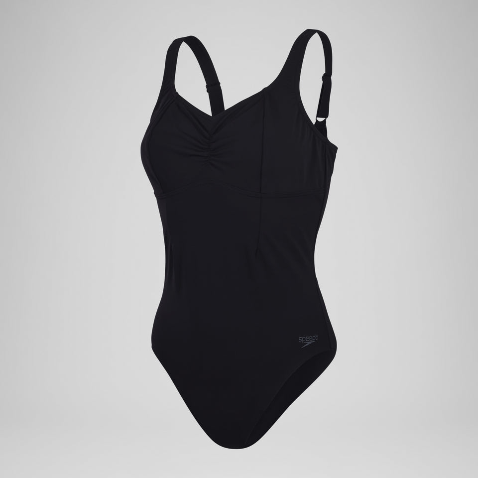 Speedo Shaping AquaNite Longer Body Swimsuit Black