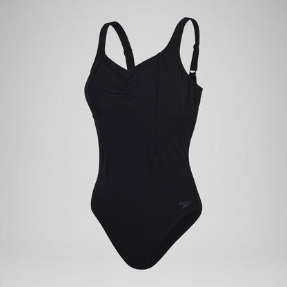 Speedo Shaping AquaNite Longer Body Swimsuit Black