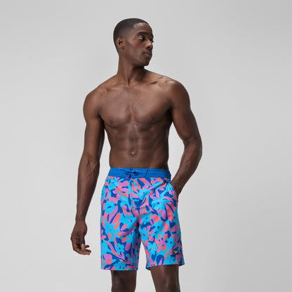 Speedo Printed 20'' Bondi Swim Shorts Blue/Pink