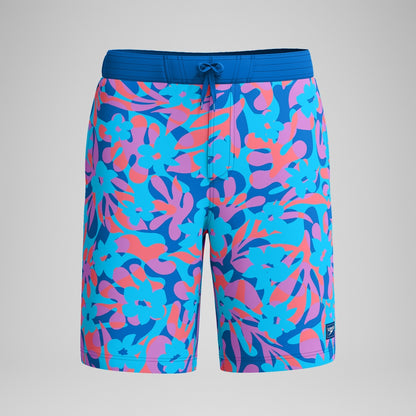 Speedo Printed 20'' Bondi Swim Shorts Blue/Pink