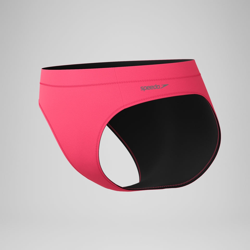 Speedo Solid Classic Bikini Bottom Pink