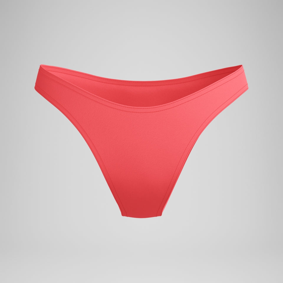 Speedo FLU3NTE Scoop Bikini Bottom Coral