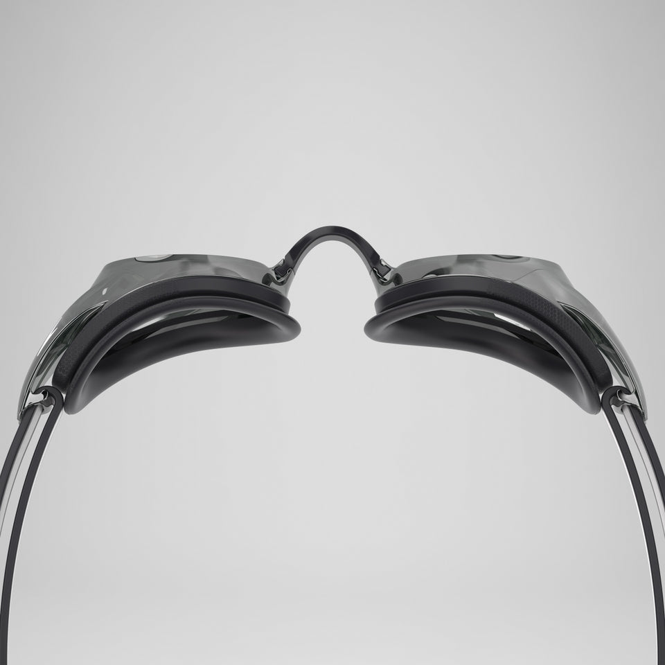 Speedo Adult Vanquisher 3.0 Mirror Goggles Black/Smoke