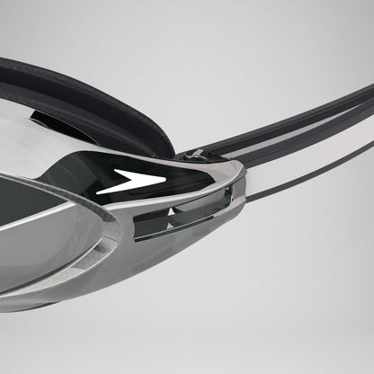 Speedo Adult Vanquisher 3.0 Mirror Goggles Black/Smoke