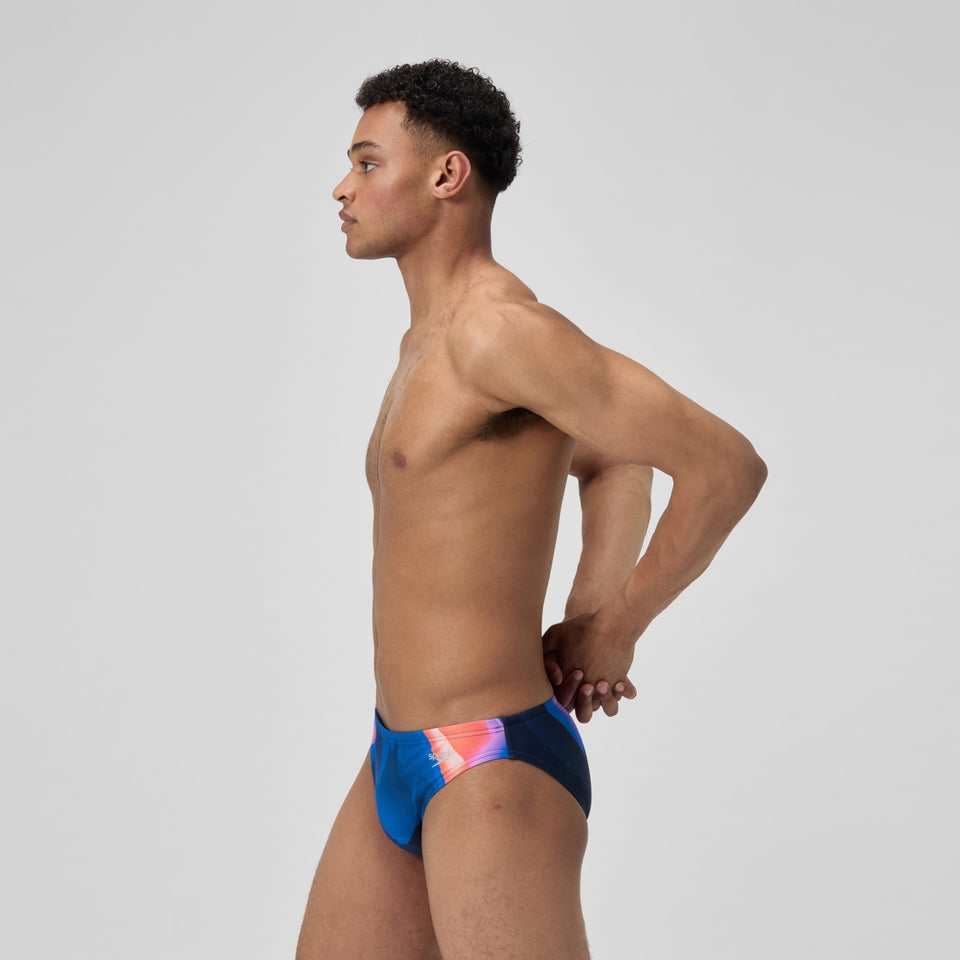 Speedo Beachstar 5cm Brief Blue/Pink