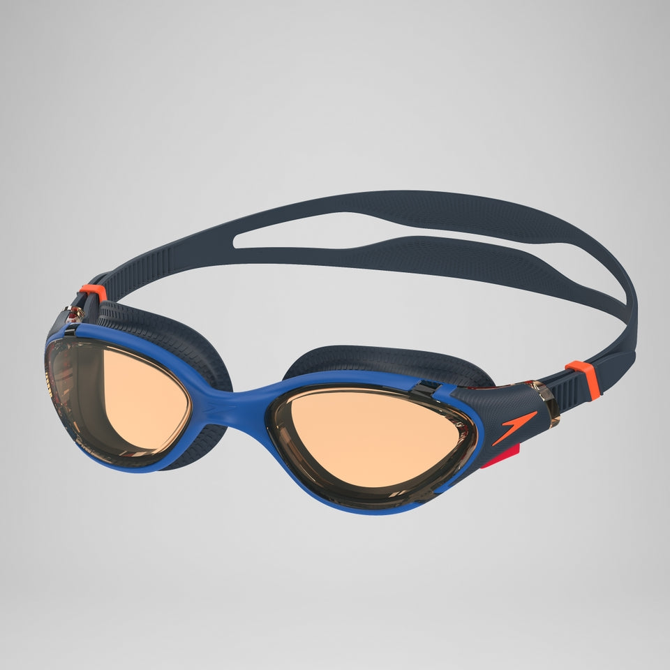 Speedo Adult Biofuse 2.0 Goggles Navy/Orange