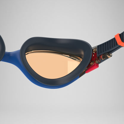 Speedo Adult Biofuse 2.0 Goggles Navy/Orange