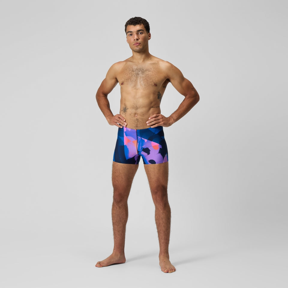 Speedo Printed Beachstar Aquashort Blue/Pink